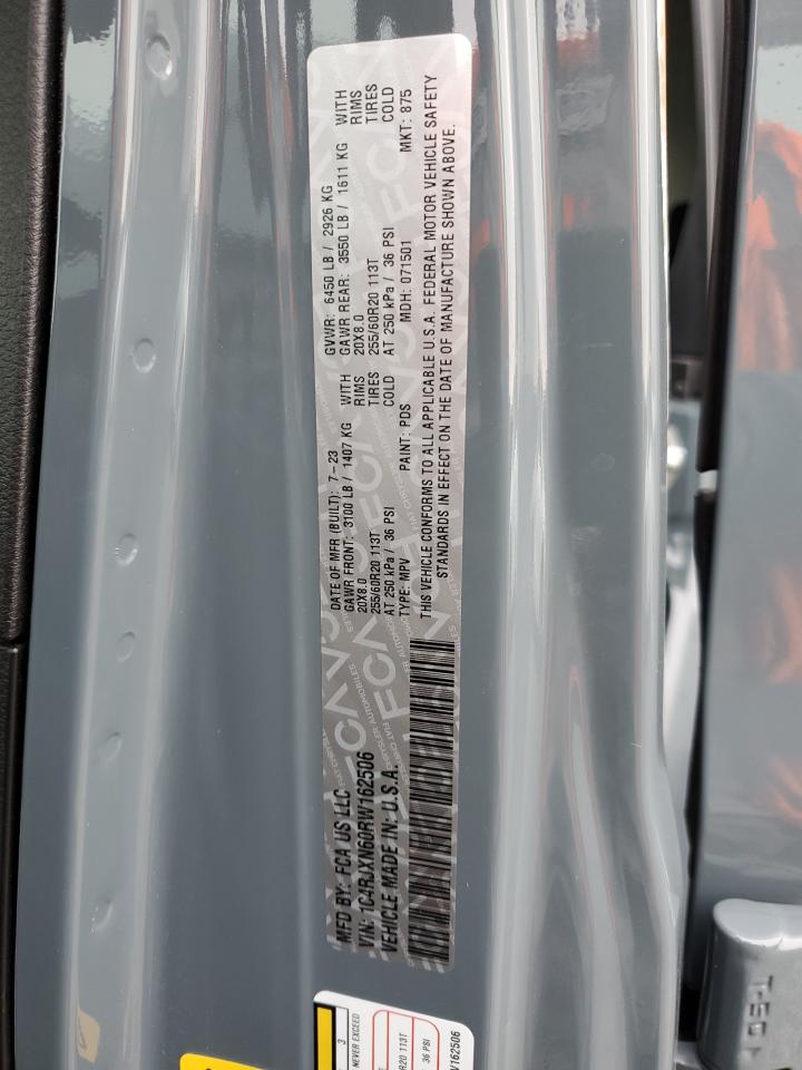 2024 Jeep Wrangler 4Xe VIN: 1C4RJXN60RW162506 Lot: 91004085