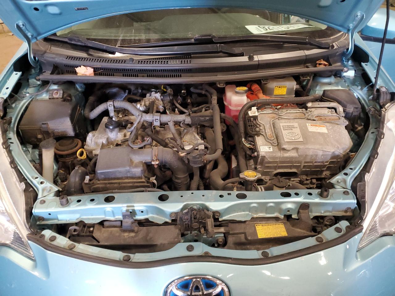 2014 Toyota Prius C VIN: JTDKDTB33E1081017 Lot: 92375485