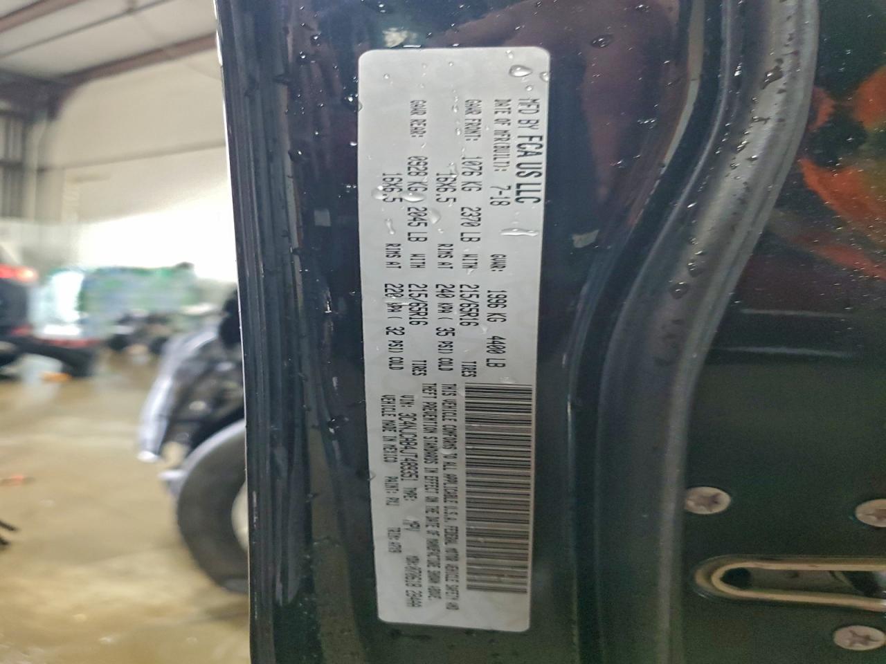 2018 Jeep Compass Sport VIN: 3C4NJCAB4JT489351 Lot: 94305045