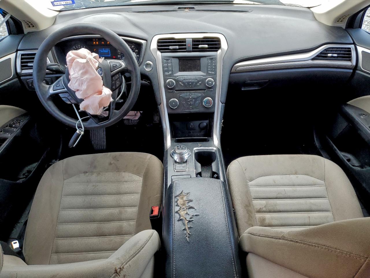 2017 Ford Fusion S VIN: 3FA6P0G73HR143468 Lot: 93412905