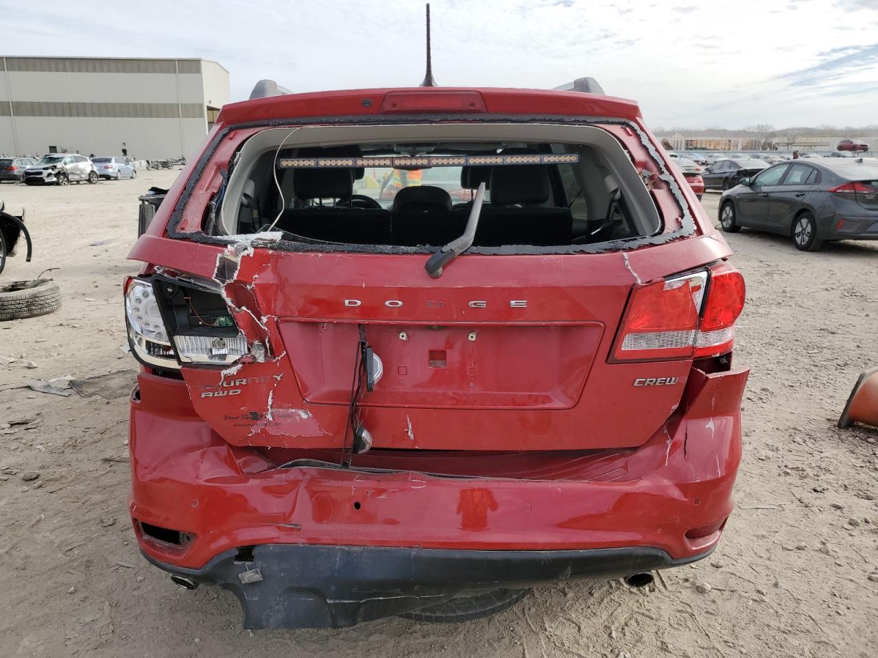 2013 Dodge Journey Crew VIN: 3C4PDDDG9DT725462 Lot: 92654725