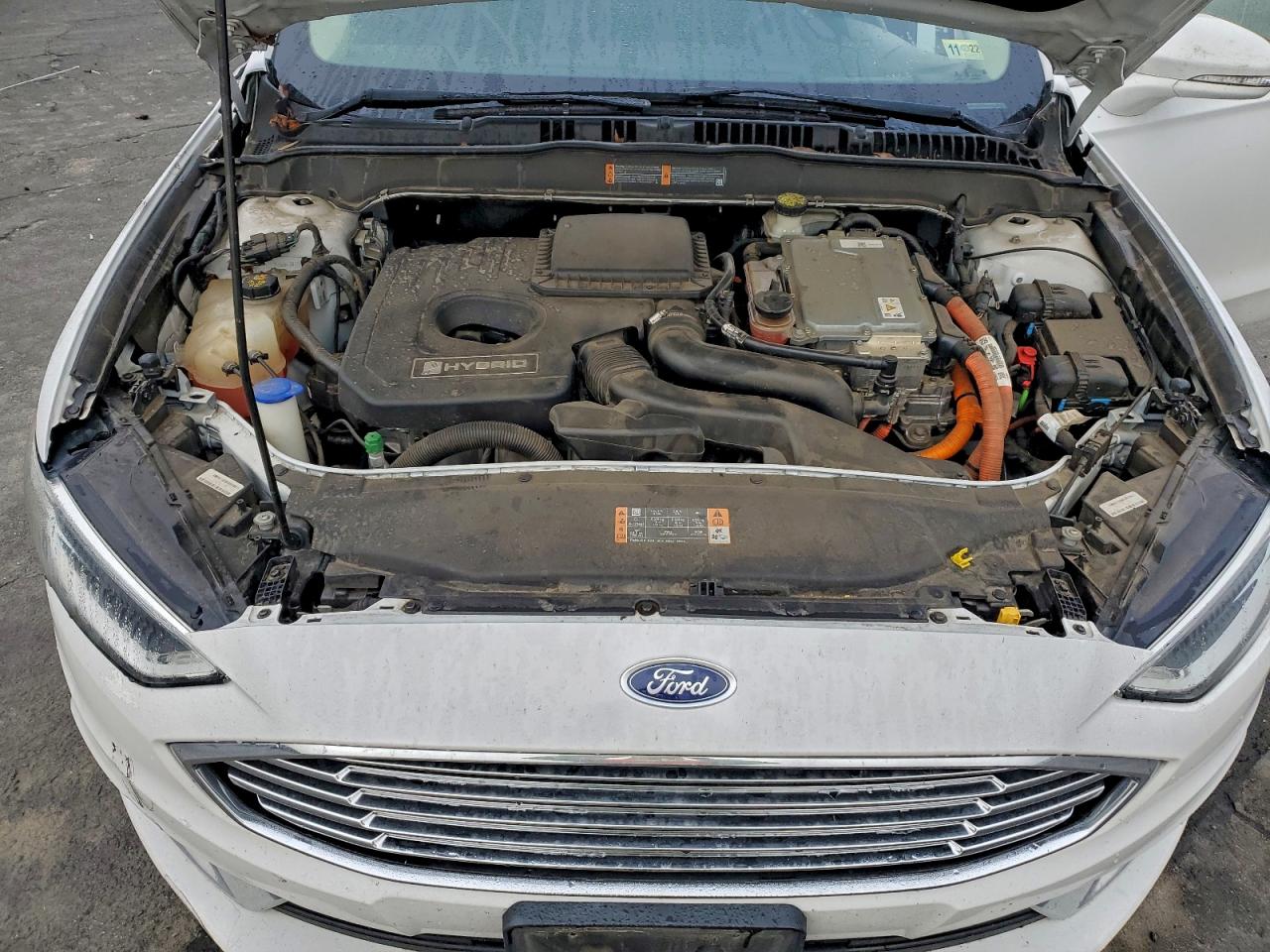 2017 Ford Fusion Se Hybrid VIN: 3FA6P0LU3HR370607 Lot: 93346075