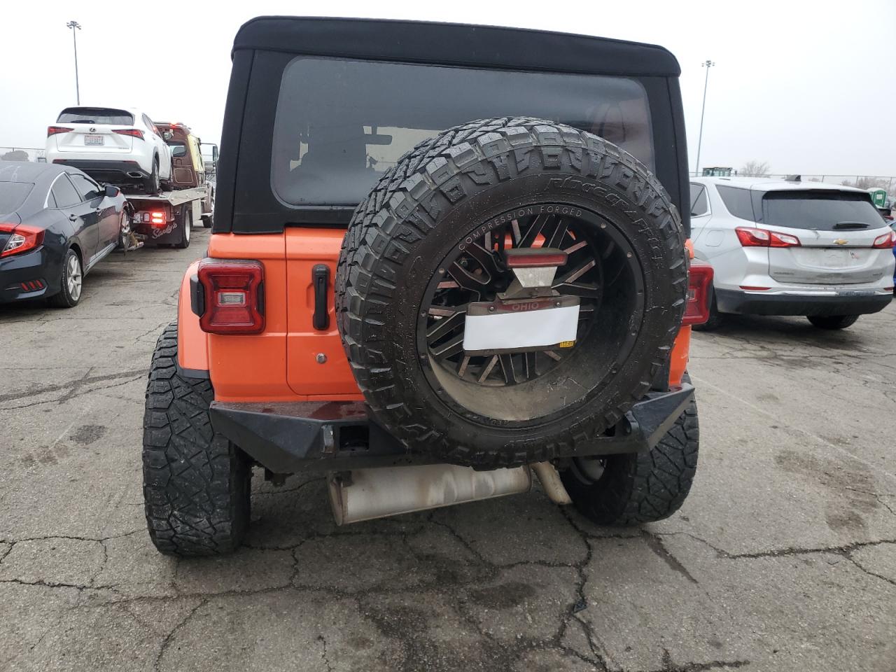 2019 Jeep Wrangler Unlimited Sahara VIN: 1C4HJXEN2KW507611 Lot: 91605625