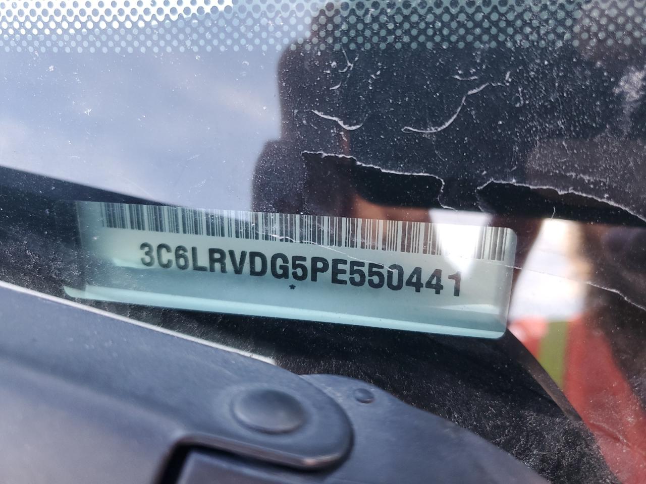 2023 Ram Promaster2500 Delivery Van VIN: 3C6LRVDG5PE550441 Lot: 91767805