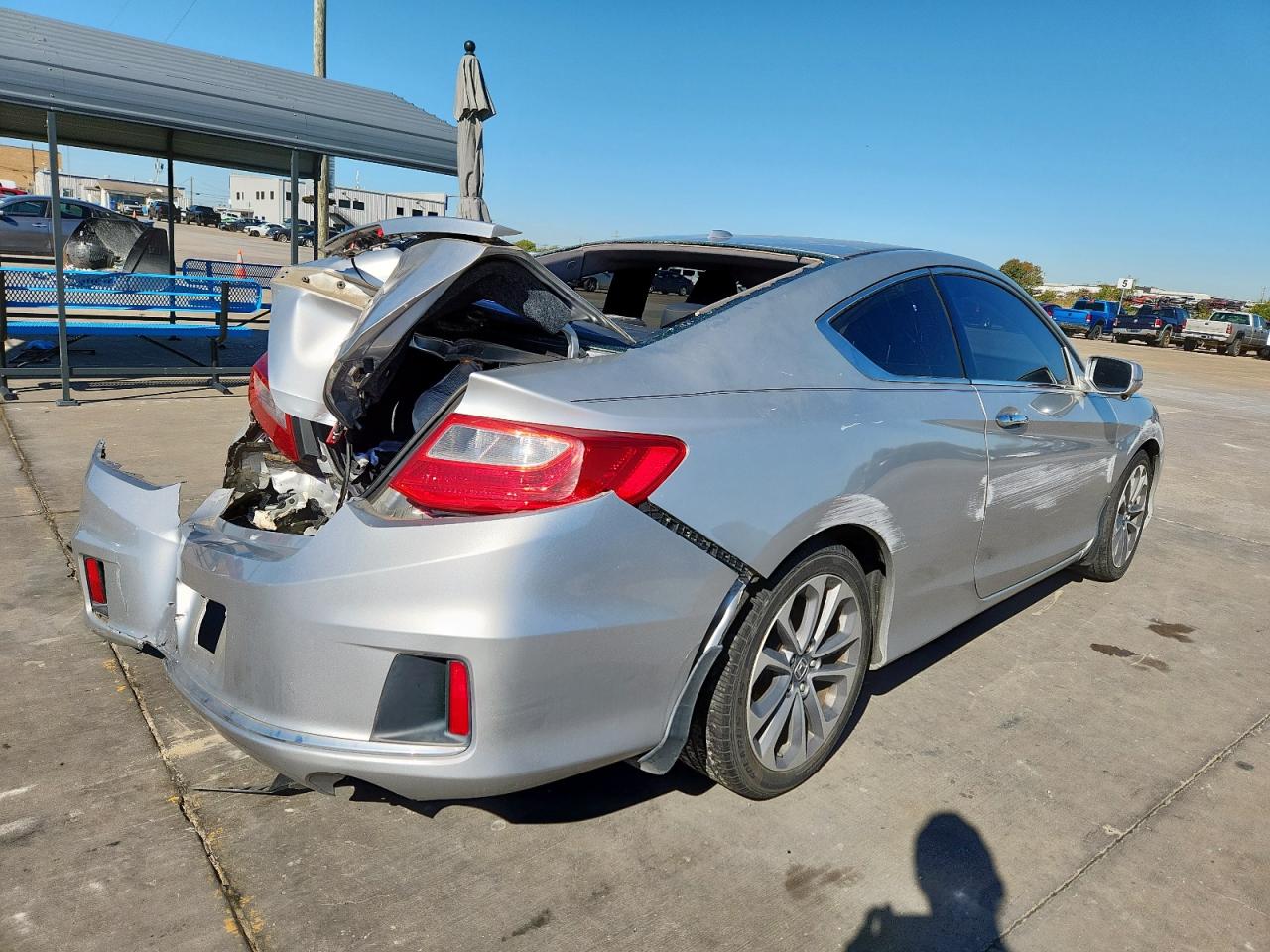 2013 Honda Accord Exl silver null gas 1HGCT2B83DA012082 photo #4