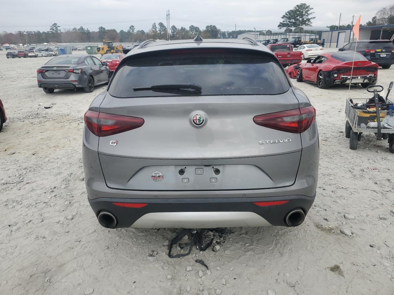2018 Alfa Romeo Stelvio Ti Sport VIN: ZASFAKNN5J7C05093 Lot: 92609015