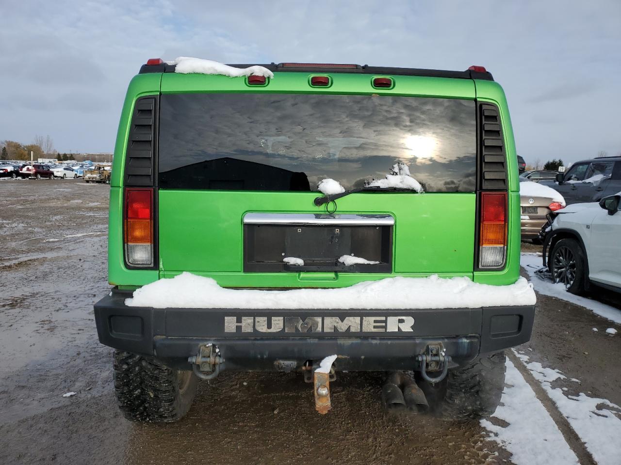 2003 Hummer H2 VIN: 5GRGN23U03H141519 Lot: 91849355