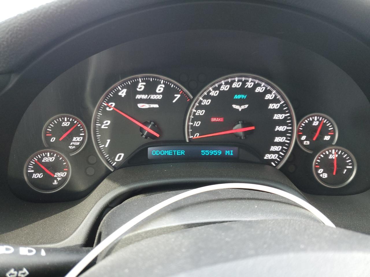 2008 Chevrolet Corvette Z06 VIN: 1G1YY26E985117528 Lot: 91219935