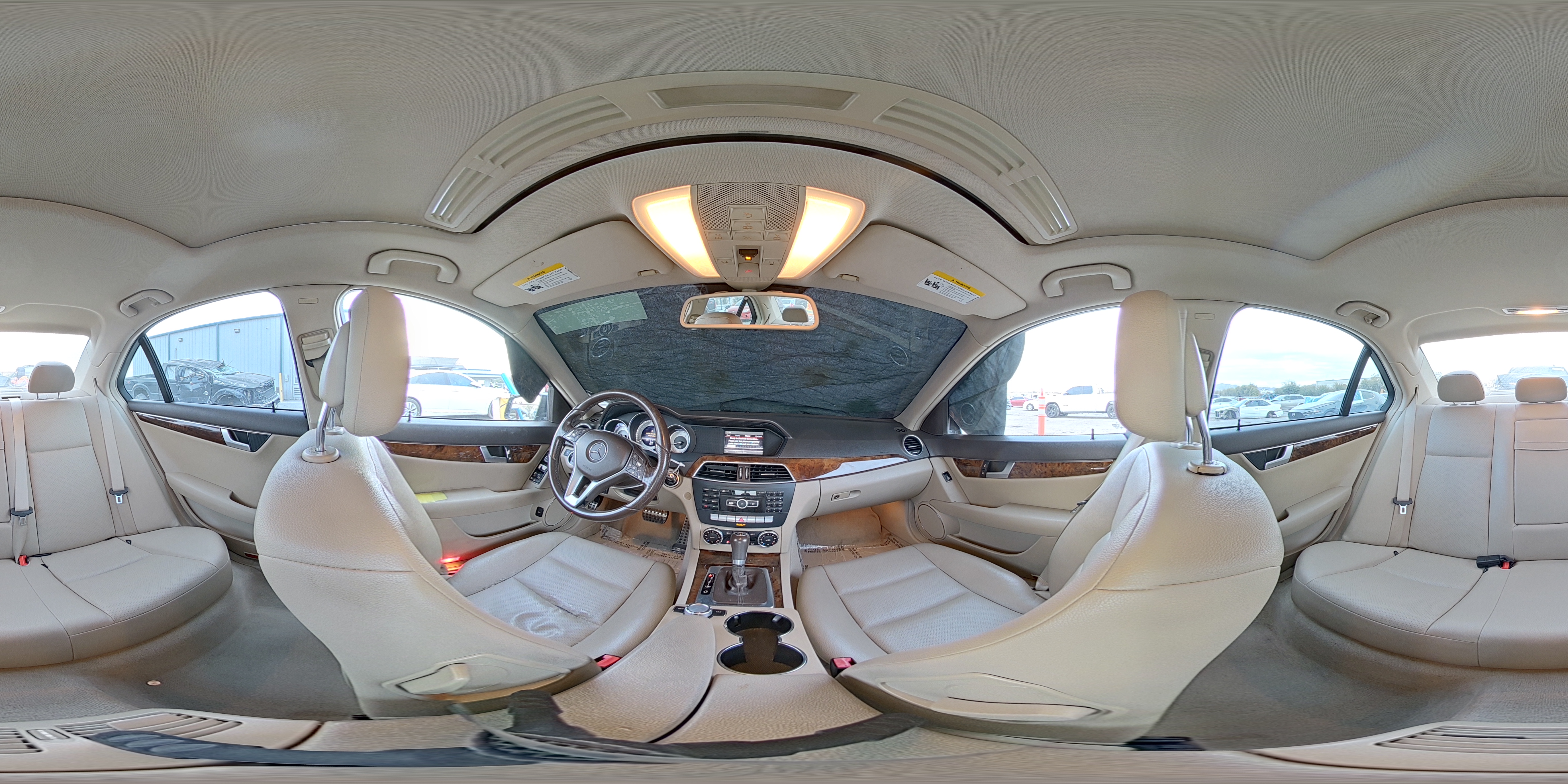 2013 Mercedes-Benz C 250 VIN: WDDGF4HB1DR266886 Lot: 92644505