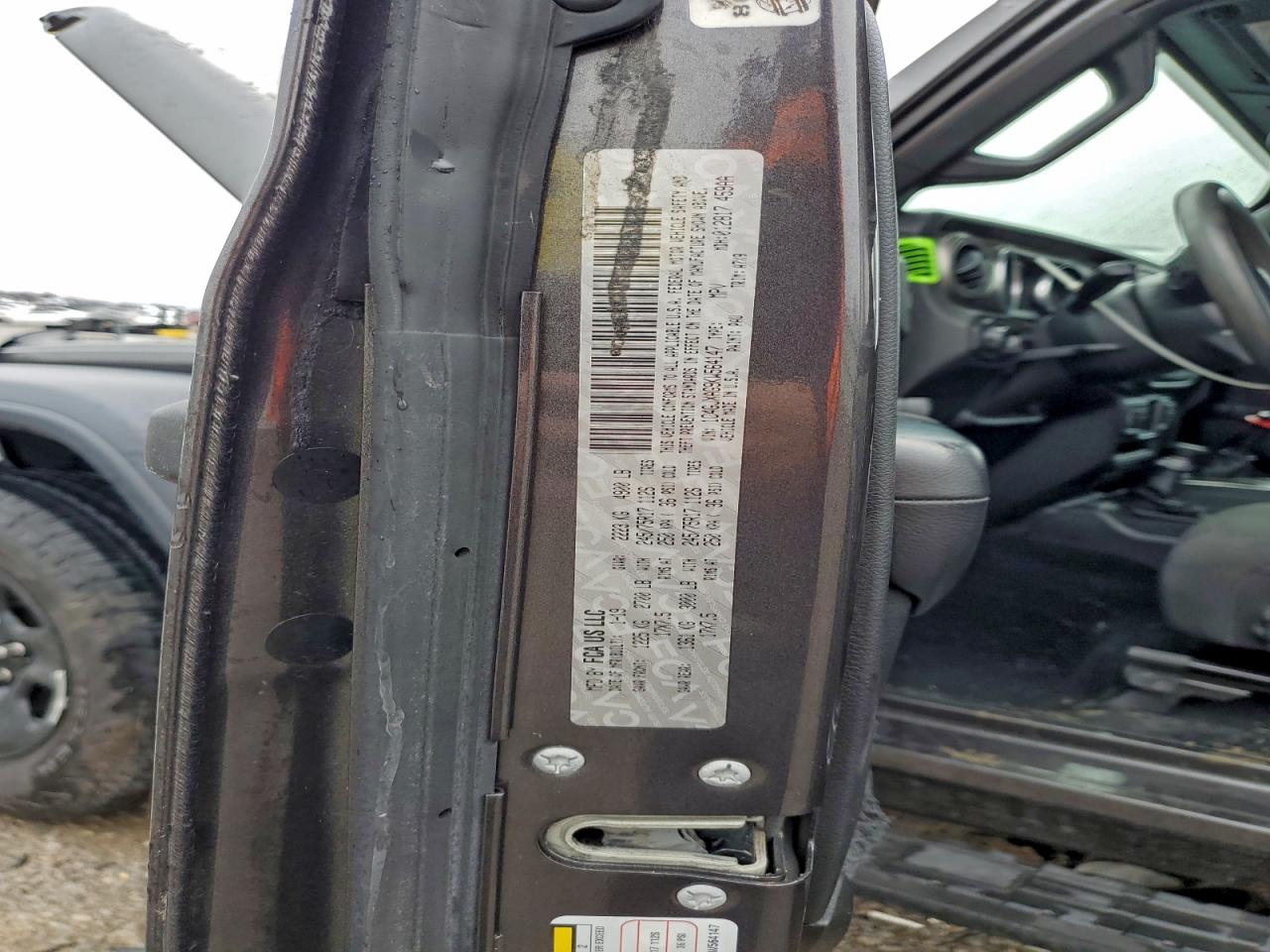 2019 Jeep Wrangler Sport VIN: 1C4GJXAG9KW564147 Lot: 93831325