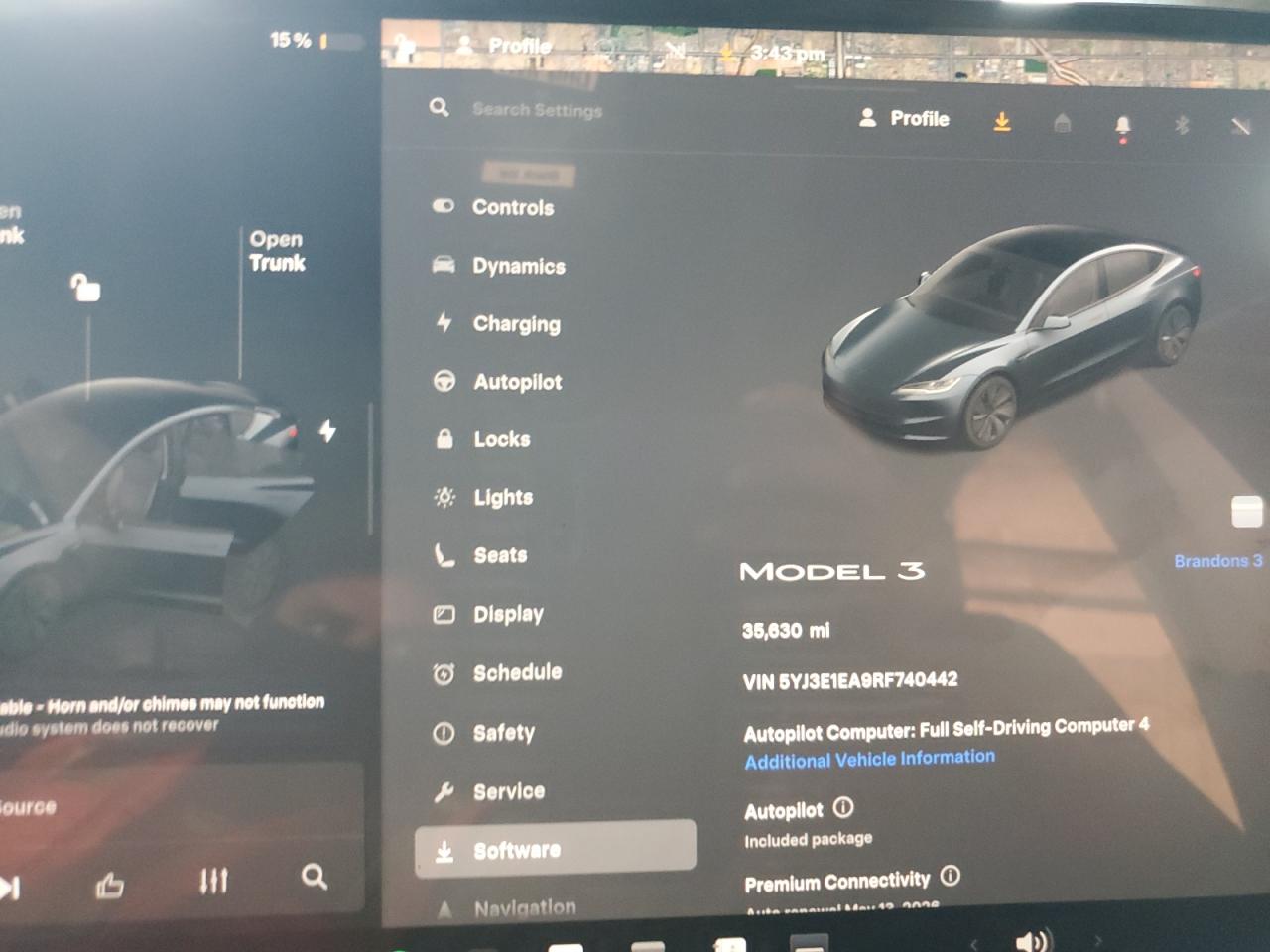 2024 Tesla Model 3 VIN: 5YJ3E1EA9RF740442 Lot: 92341225