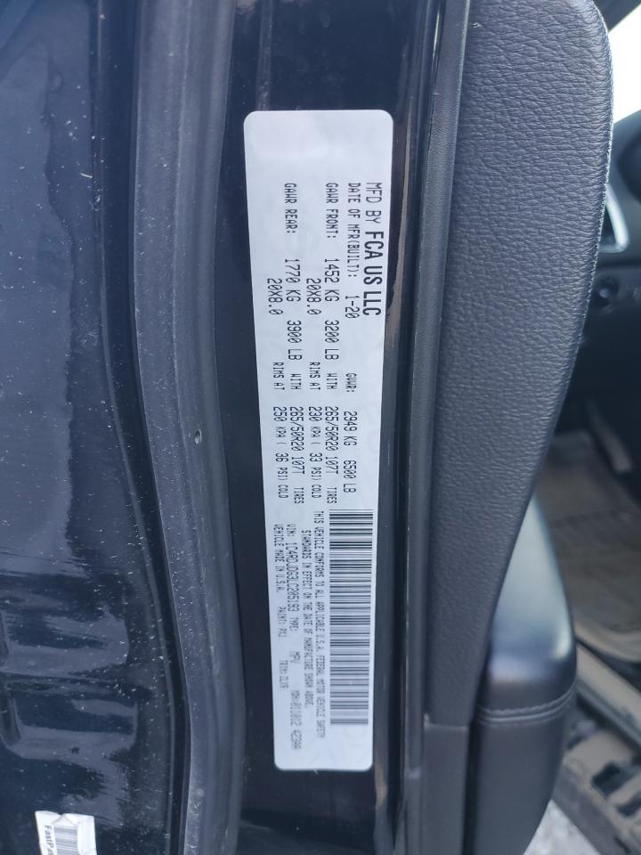 2020 Dodge Durango Gt VIN: 1C4RDJDG3LC205193 Lot: 91578755