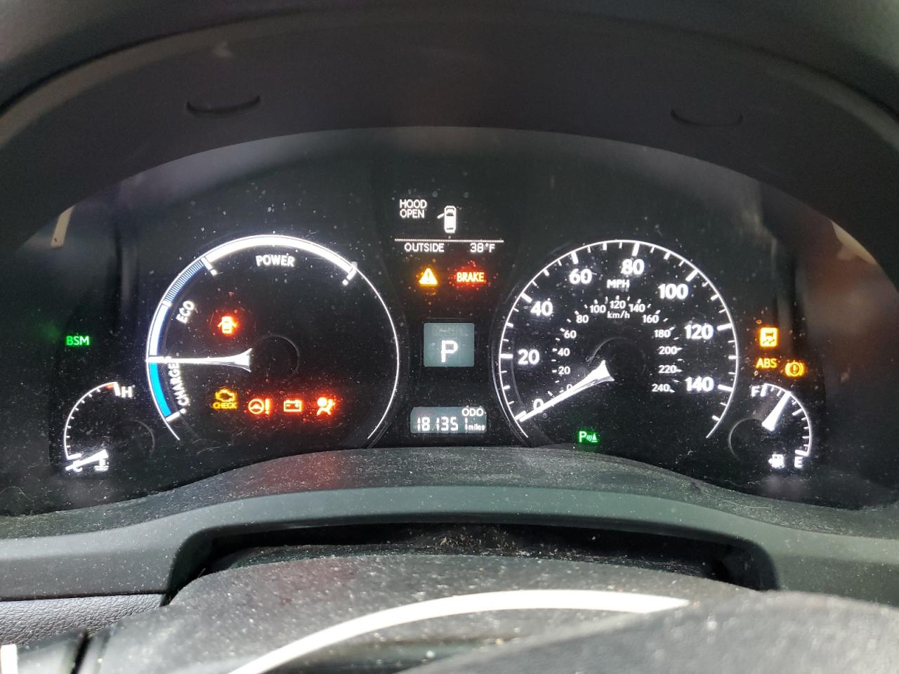 2015 Lexus Rx 450H VIN: 2T2BC1BA4FC003232 Lot: 92162745