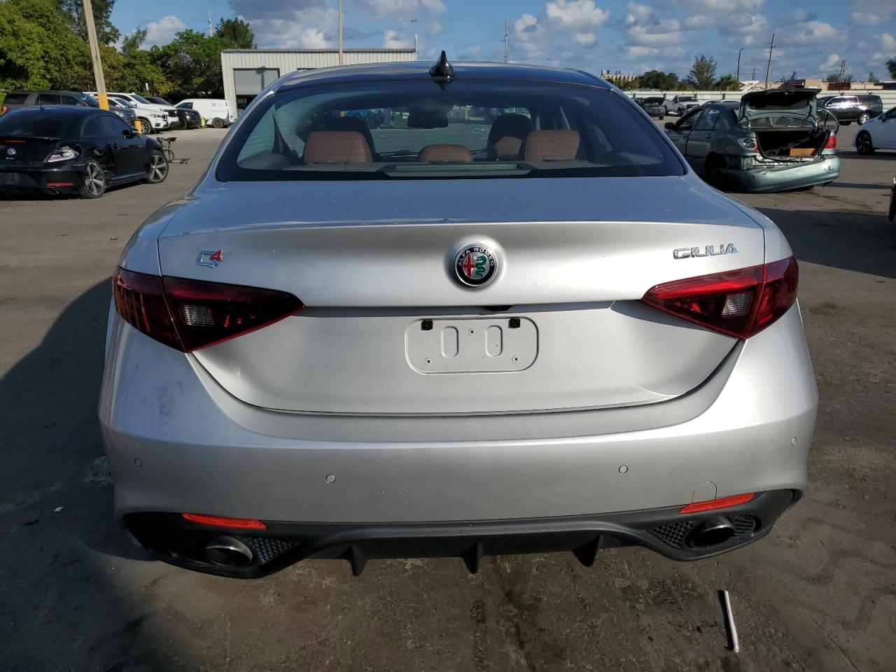 2018 Alfa Romeo Giulia Q4 VIN: ZARFAEDN0J7570346 Lot: 94033765