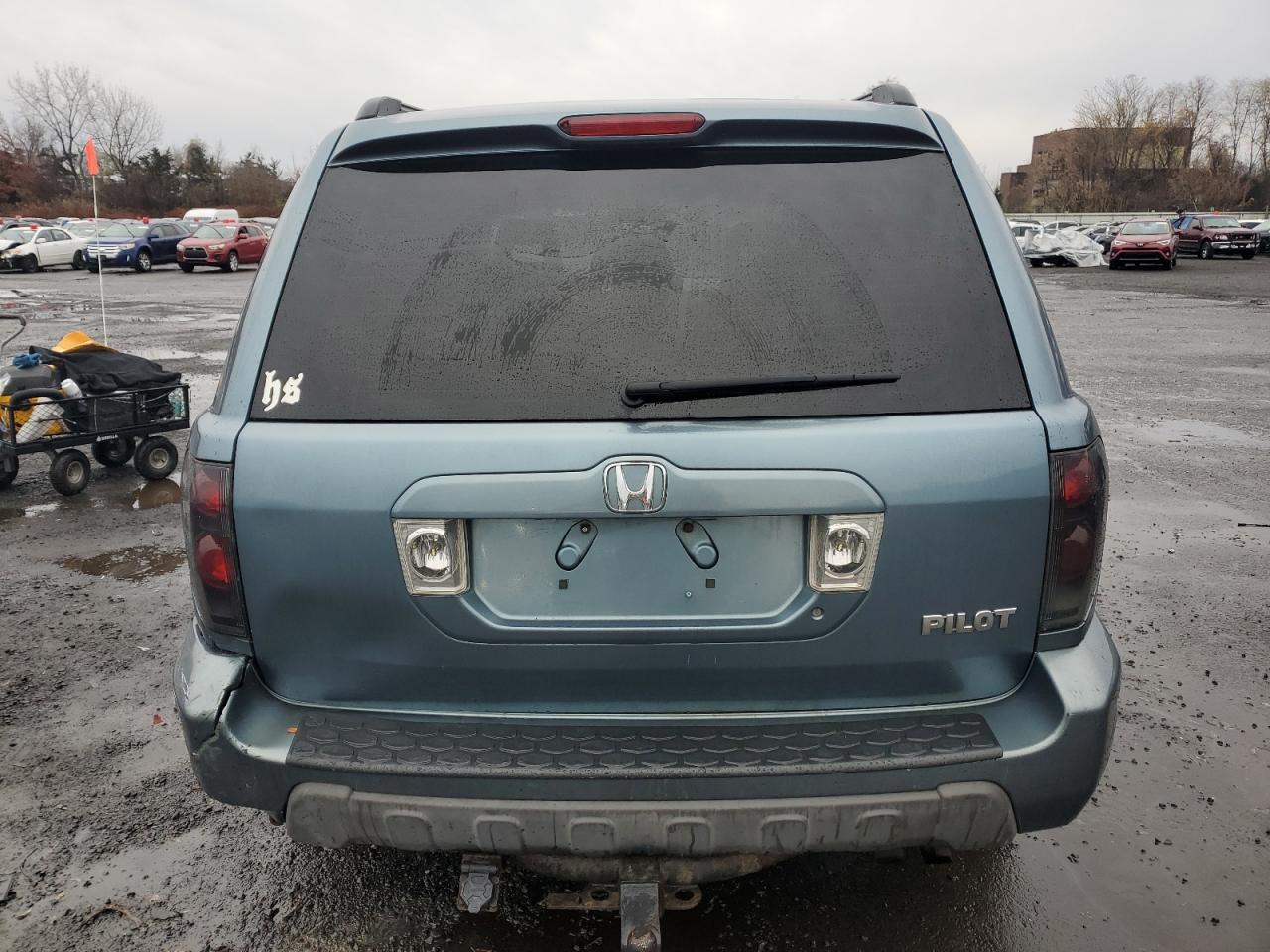 2005 Honda Pilot Ex VIN: 2HKYF18465H563692 Lot: 91870455