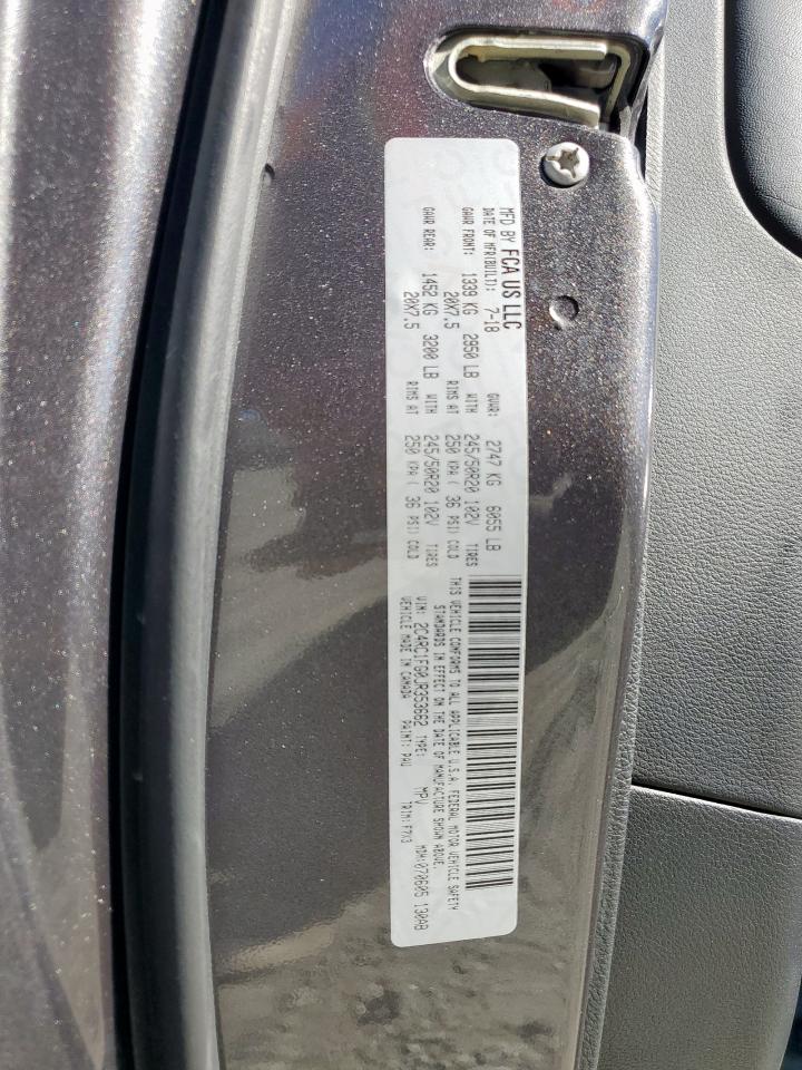 2018 Chrysler Pacifica Touring Plus VIN: 2C4RC1FG0JR353662 Lot: 91997305