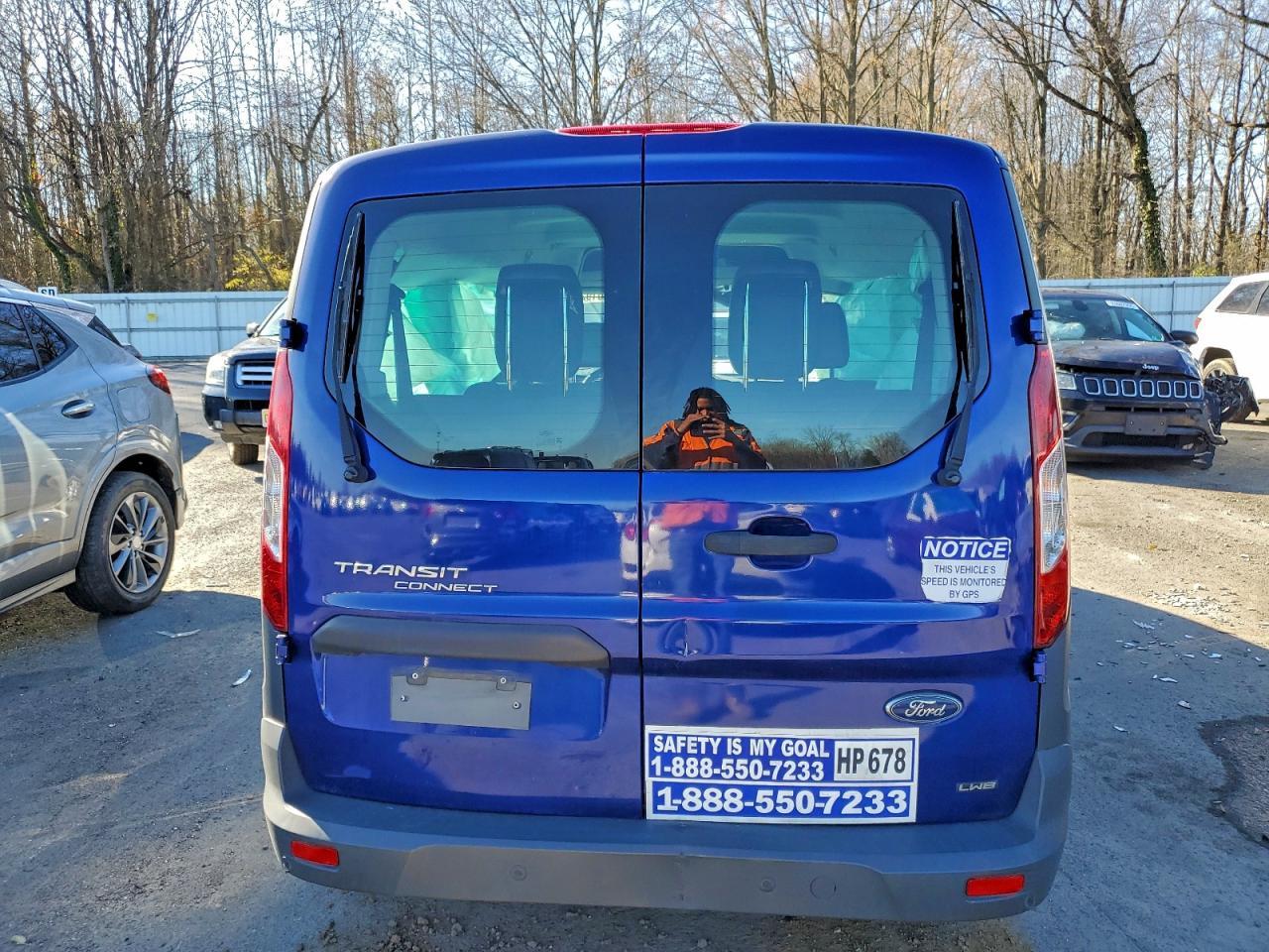 2018 Ford Transit Connect Wago VIN: NM0GS9E7XJ1372439 Lot: 93601925