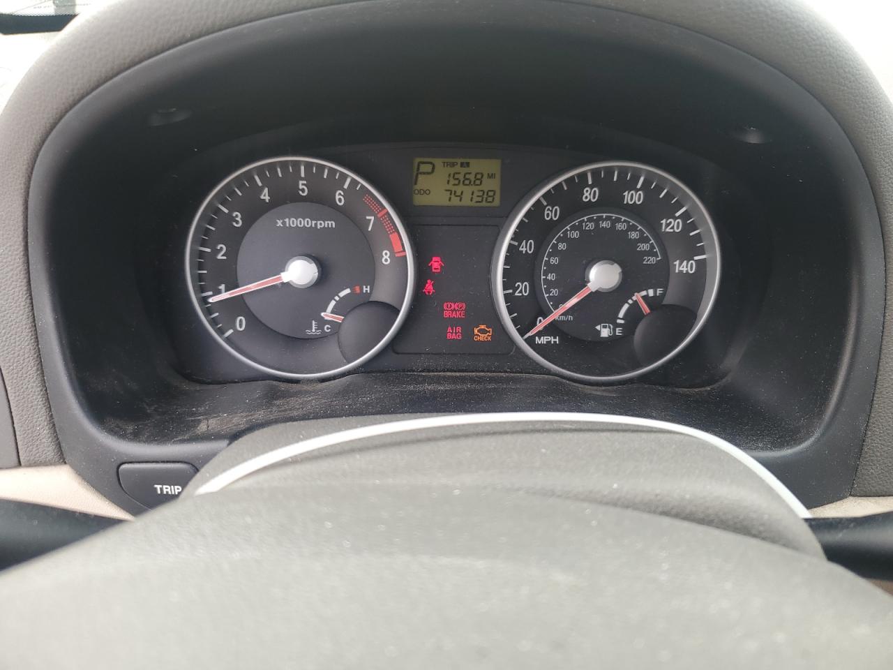 2007 Hyundai Accent Gls VIN: KMHCN46CX7U117946 Lot: 85433905