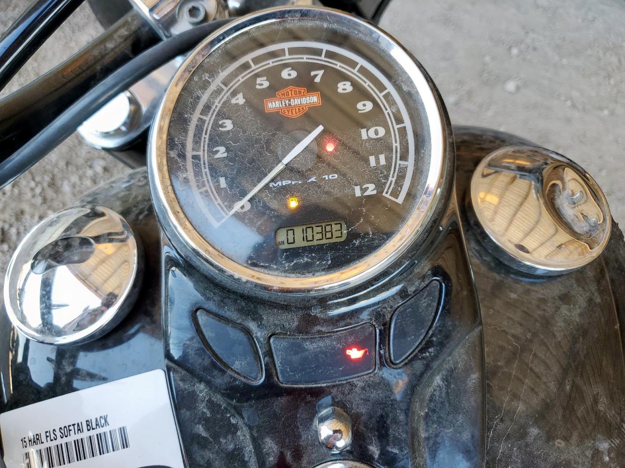 2015 Harley-Davidson Fls Softail Slim VIN: 1HD1JRV17FB018210 Lot: 91190105