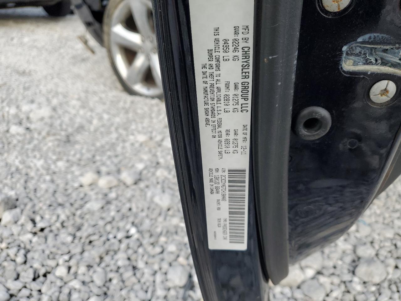 2012 Dodge Challenger Sxt VIN: 2C3CDYAG7CH180402 Lot: 91884345