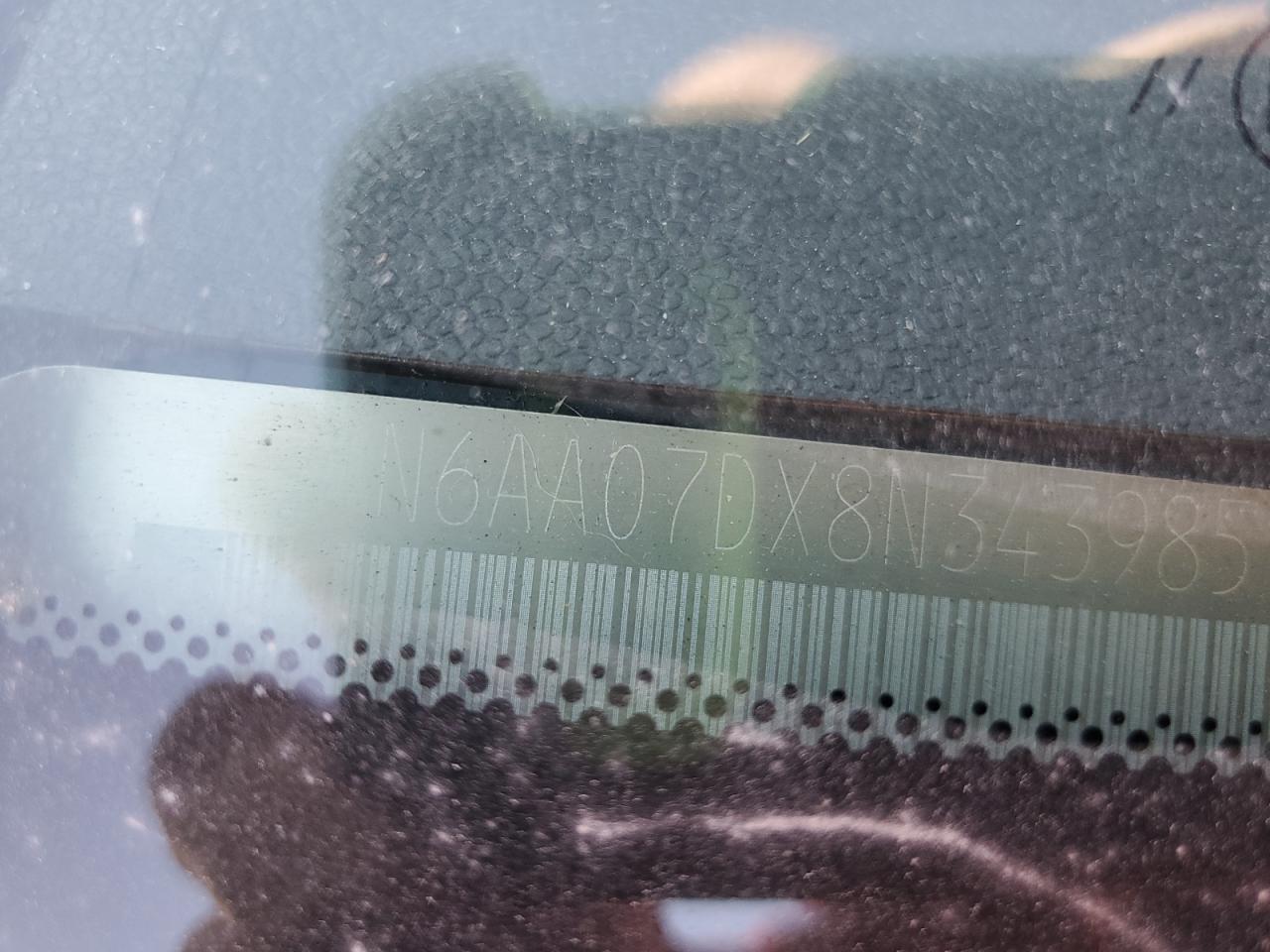 2008 Nissan Titan Xe VIN: 1N6AA07DX8N343985 Lot: 92246125