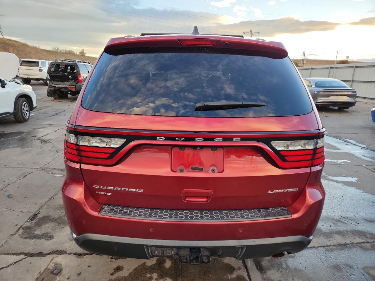 2014 Dodge Durango Limited VIN: 1C4RDJDG8EC596148 Lot: 91625325