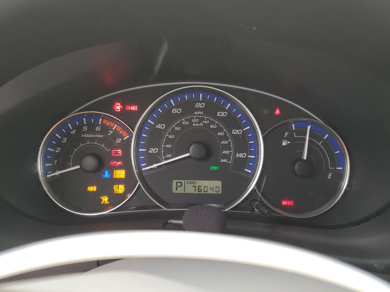 2010 Subaru Forester 2.5X Premium VIN: JF2SH6CC2AH760154 Lot: 92800485