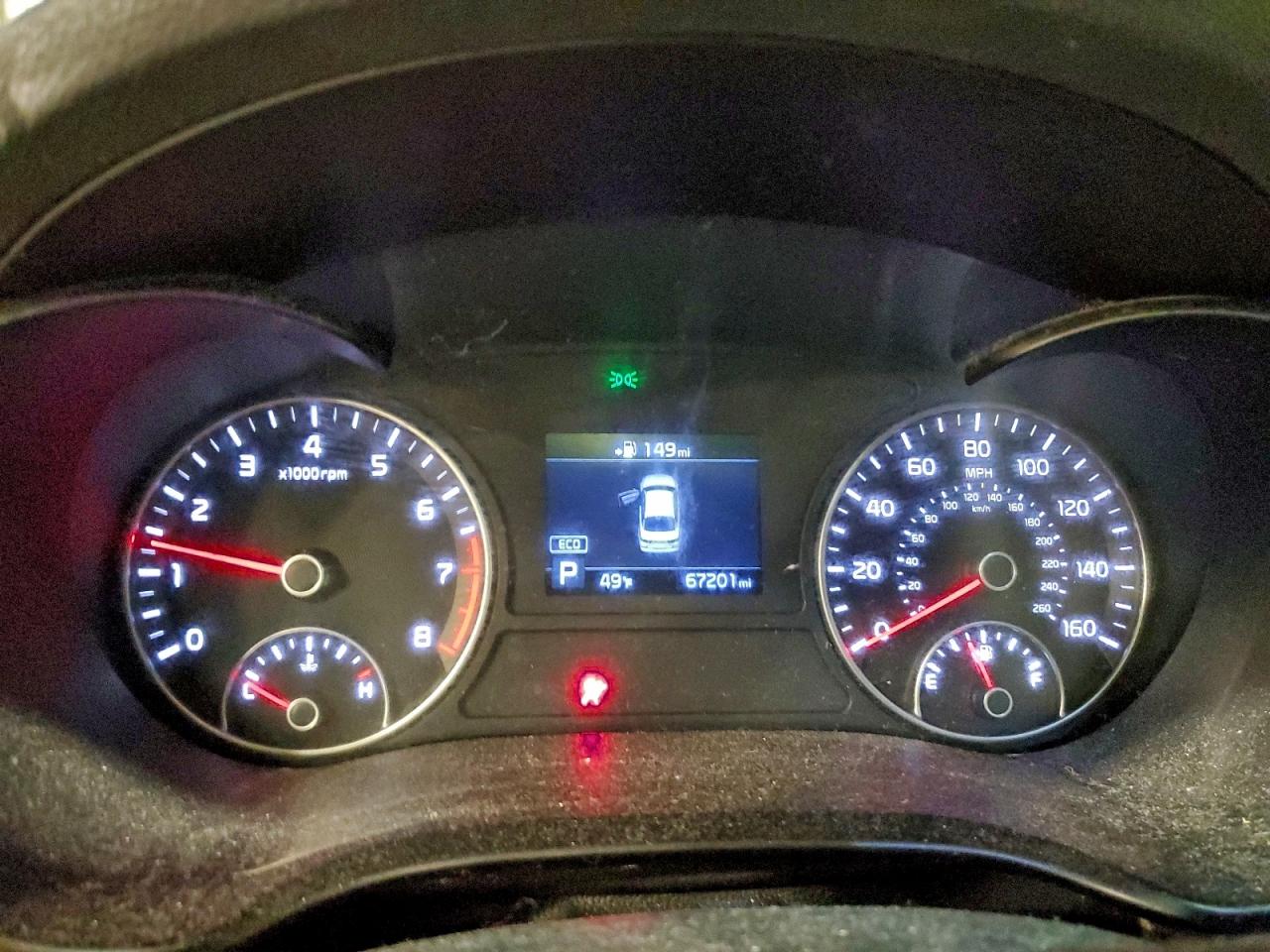 2019 Kia Optima Lx VIN: 5XXGT4L34KG293874 Lot: 93541375