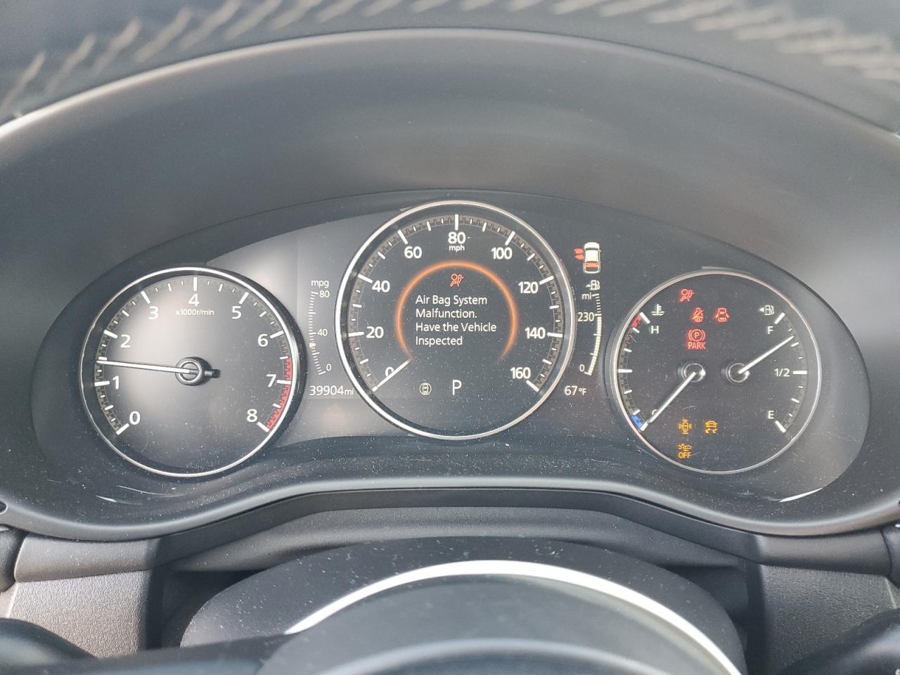 2021 Mazda 3 Select VIN: JM1BPAKL9M1404240 Lot: 91928325