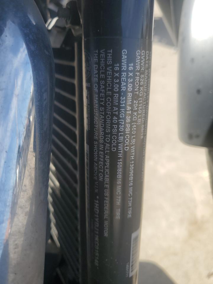 2019 Harley-Davidson Flsl VIN: 1HD1YDJ11KC015148 Lot: 93314665