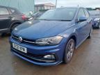 2021 VOLKSWAGEN POLO 1.0 TSI 95 R-LINE 5DR DSG for sale at Copart ROCHFORD