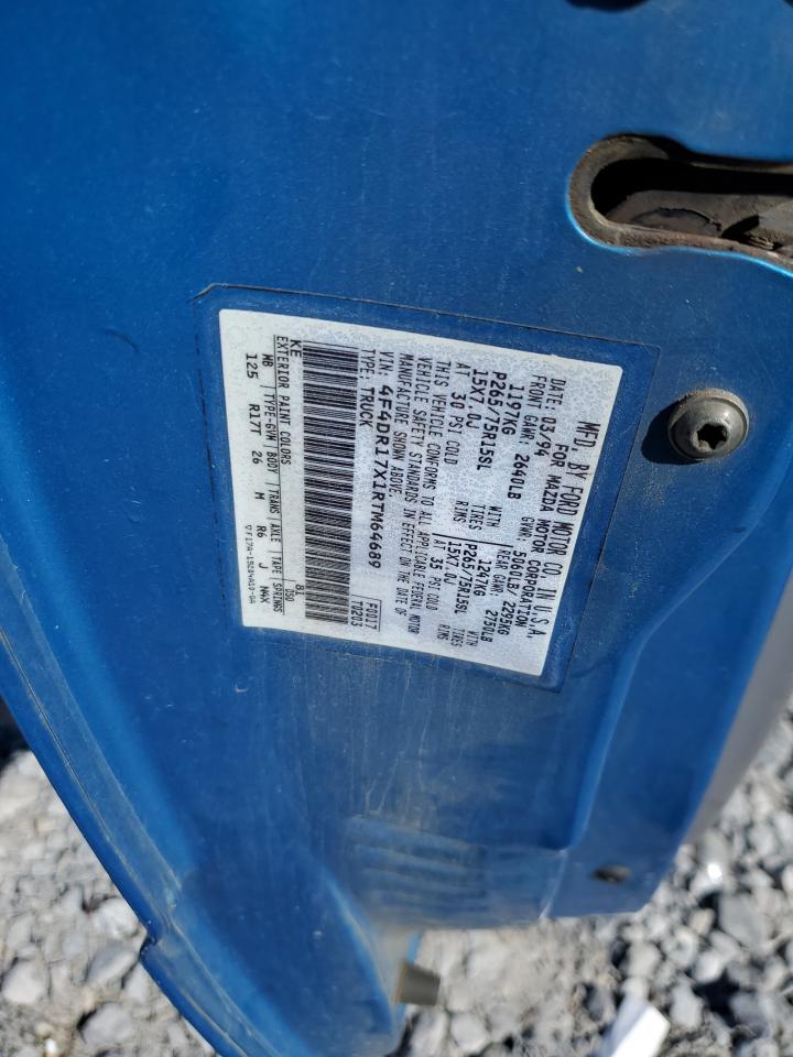 1994 Mazda B4000 Cab Plus VIN: 4F4DR17X1RTM64689 Lot: 90364735