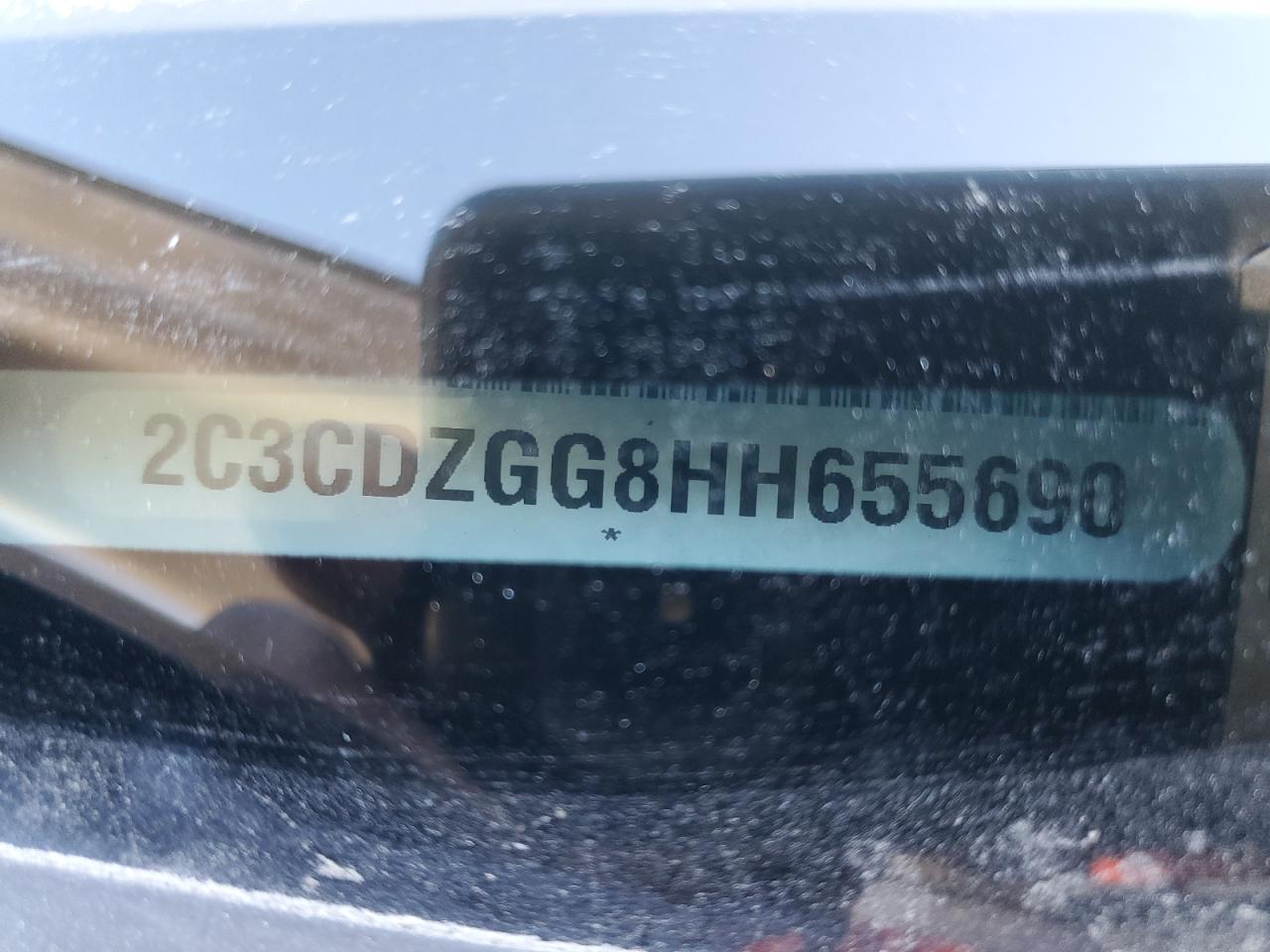 2017 Dodge Challenger Gt VIN: 2C3CDZGG8HH655690 Lot: 92957925