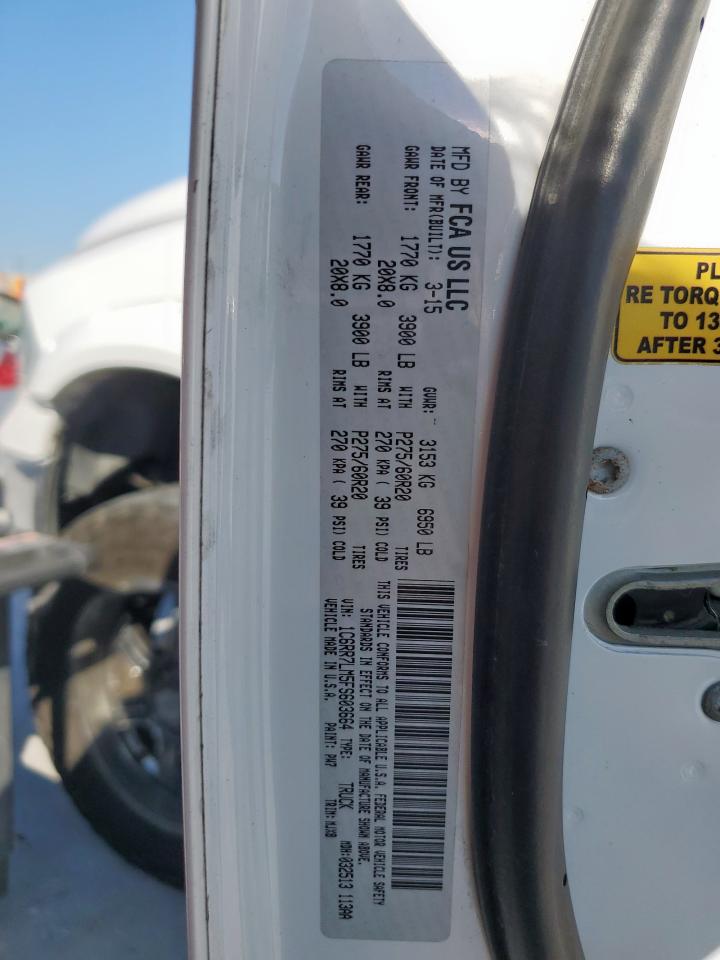 2015 Ram 1500 Slt VIN: 1C6RR7LM5FS603664 Lot: 92930245