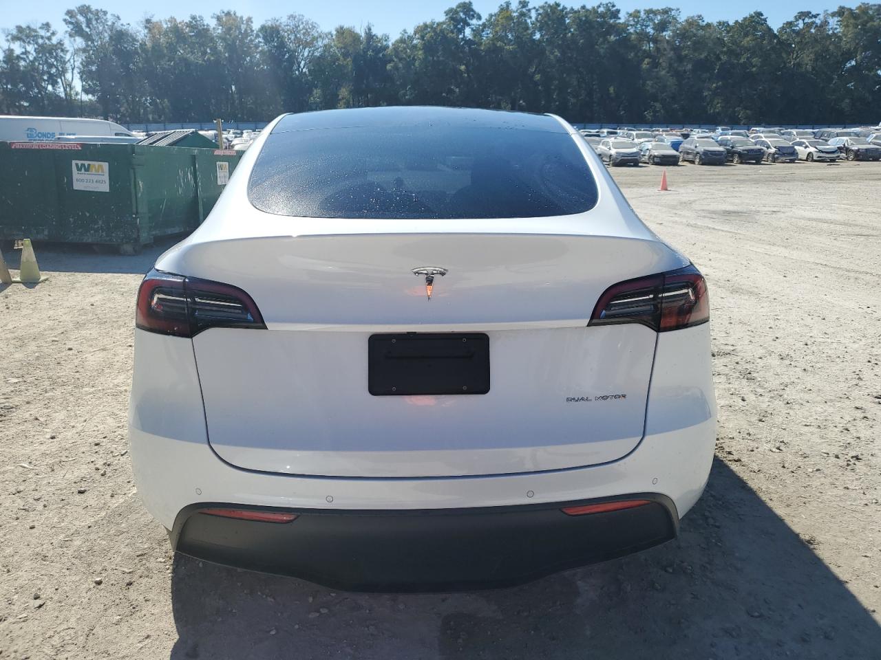 2022 Tesla Model Y VIN: 7SAYGDEE1NF327903 Lot: 91265635