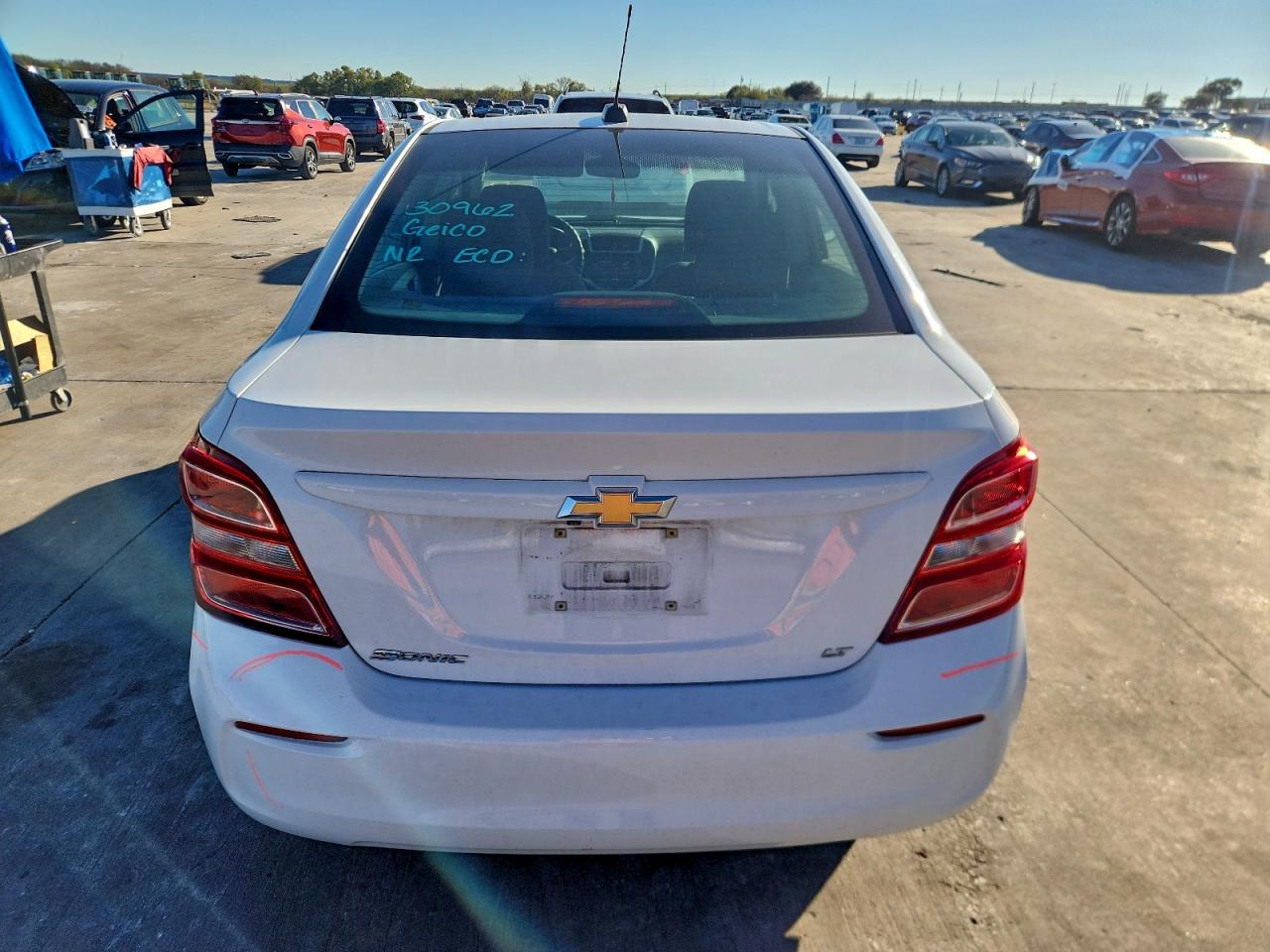 2017 Chevrolet Sonic Lt VIN: 1G1JD5SGXH4105058 Lot: 94127155