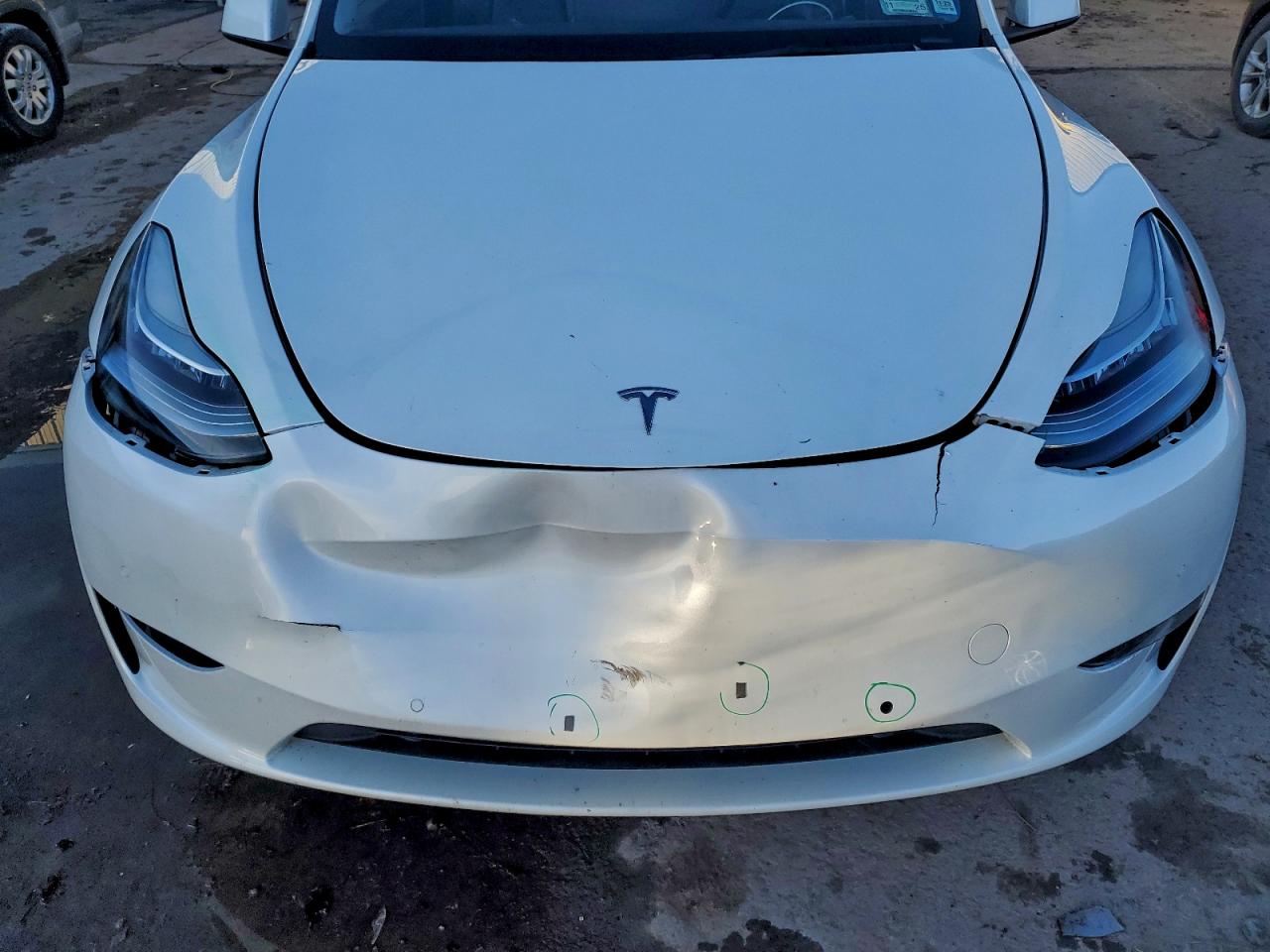 2022 Tesla Model Y VIN: 7SAYGDEE1NF321454 Lot: 93972555