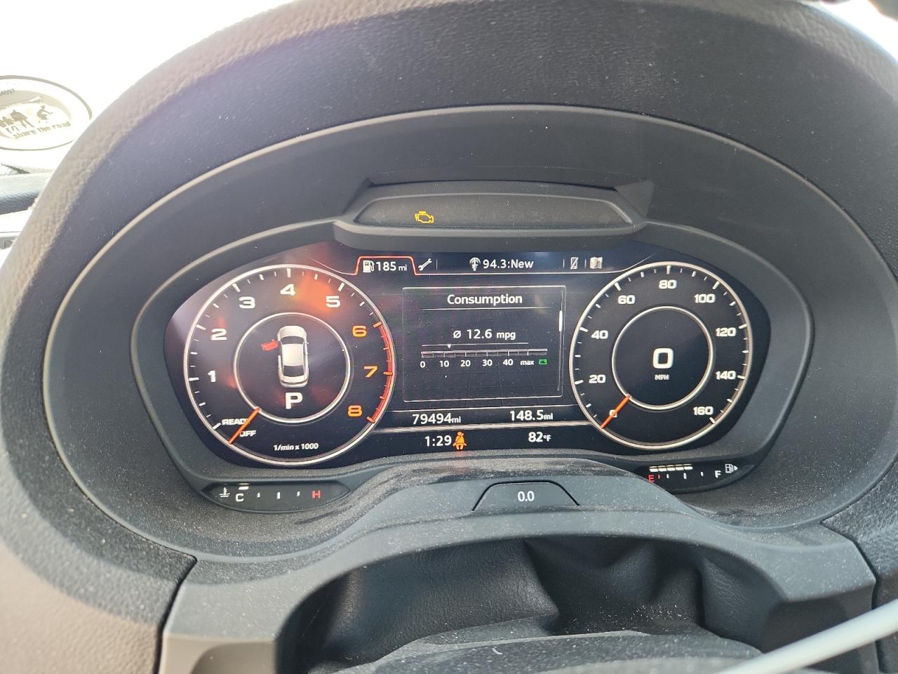 2018 Audi A3 Premium VIN: WAUAUGFF5J1081065 Lot: 93613275