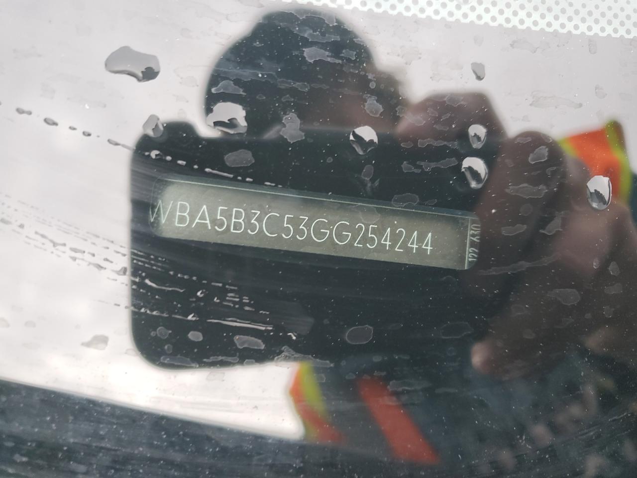 2016 BMW 535 Xi VIN: WBA5B3C53GG254244 Lot: 93145045