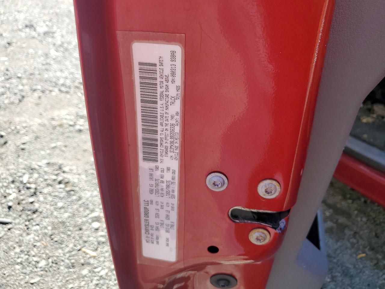 2009 Dodge Ram 3500 VIN: 3D3MX38L99G556336 Lot: 91464585