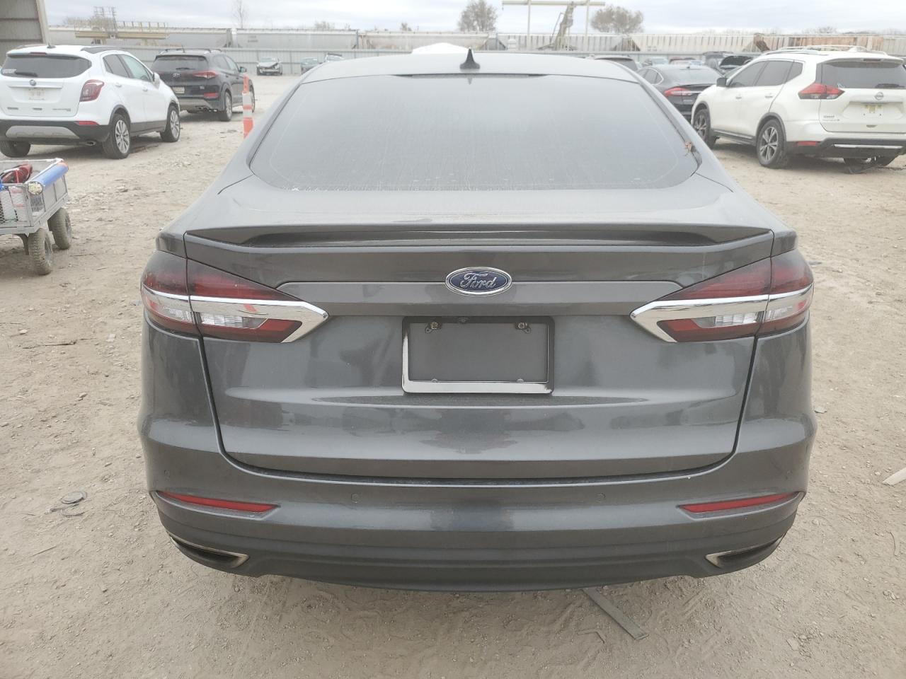 2019 Ford Fusion Titanium VIN: 3FA6P0D99KR120757 Lot: 92305315