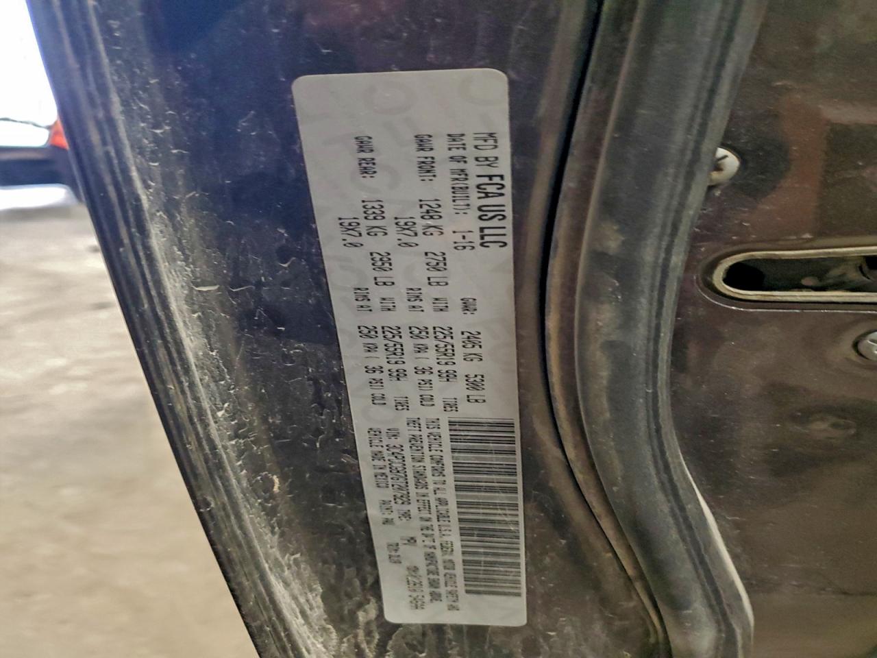 2016 Dodge Journey Crossroad VIN: 3C4PDCGB7GT207929 Lot: 93952245