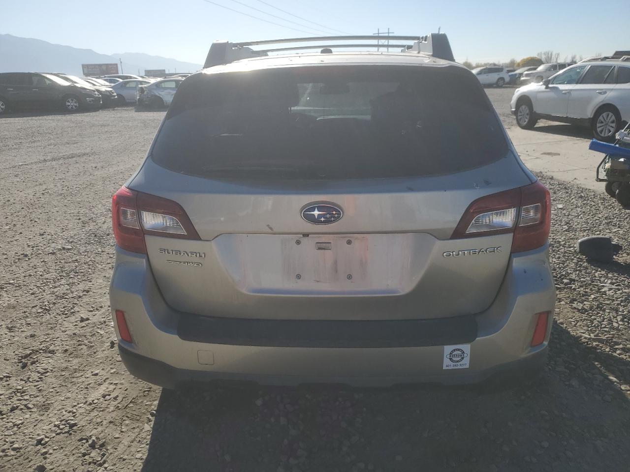 2015 Subaru Outback 2.5I Limited VIN: 4S4BSBLC8F3210918 Lot: 92736285