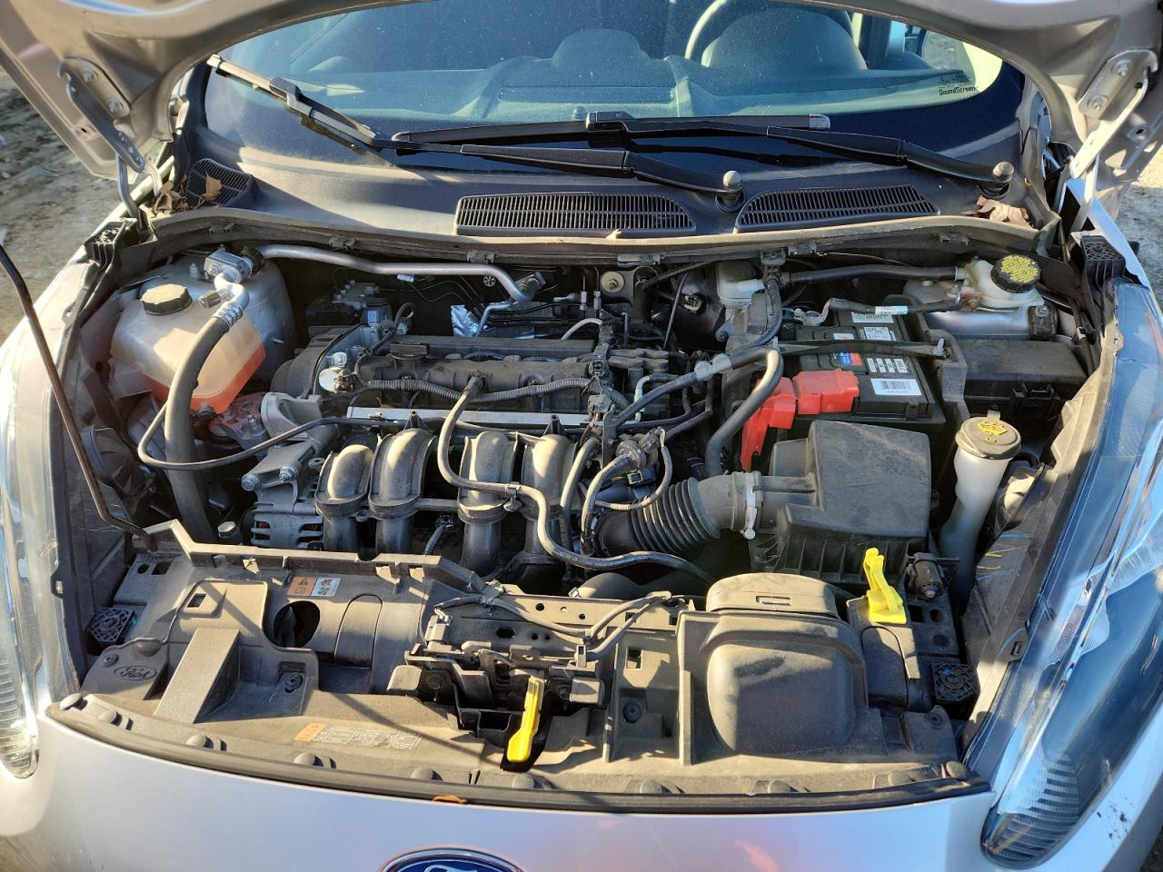 2019 Ford Fiesta Se VIN: 3FADP4BJ4KM154453 Lot: 91381415