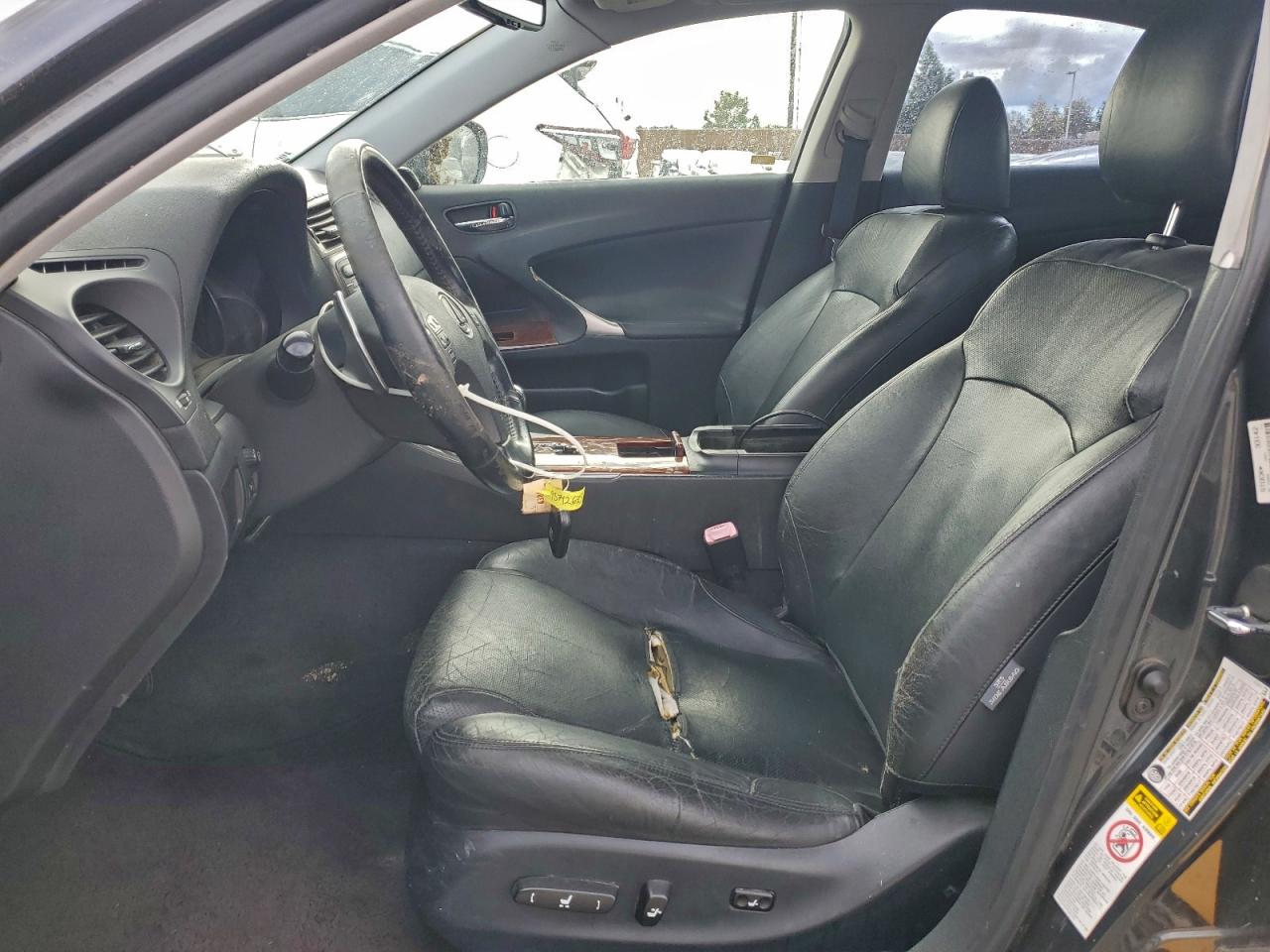 2007 Lexus Is 250 VIN: JTHBK262X72035469 Lot: 93712675