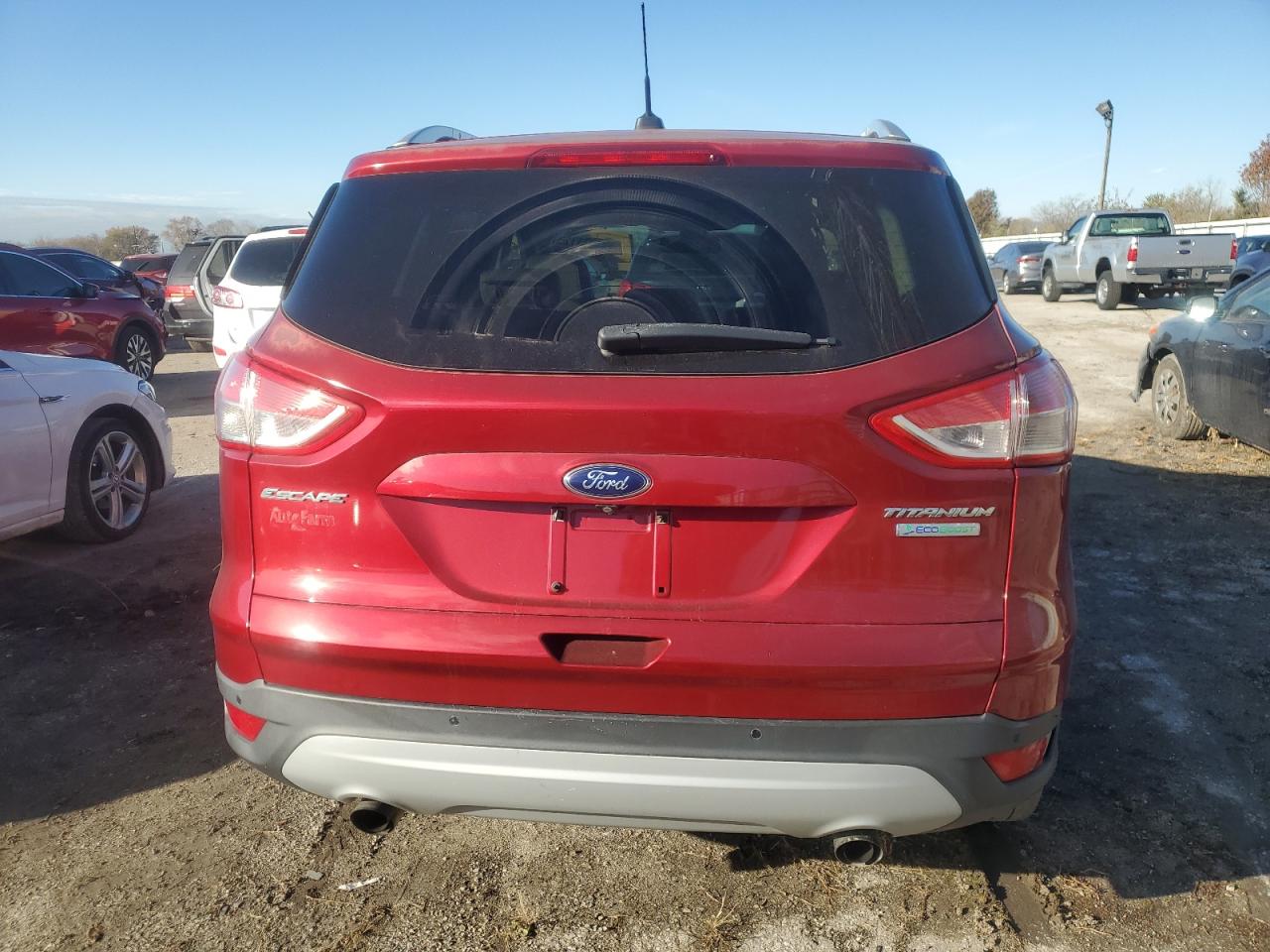 2014 Ford Escape Titanium VIN: 1FMCU0JX9EUB28617 Lot: 93021725