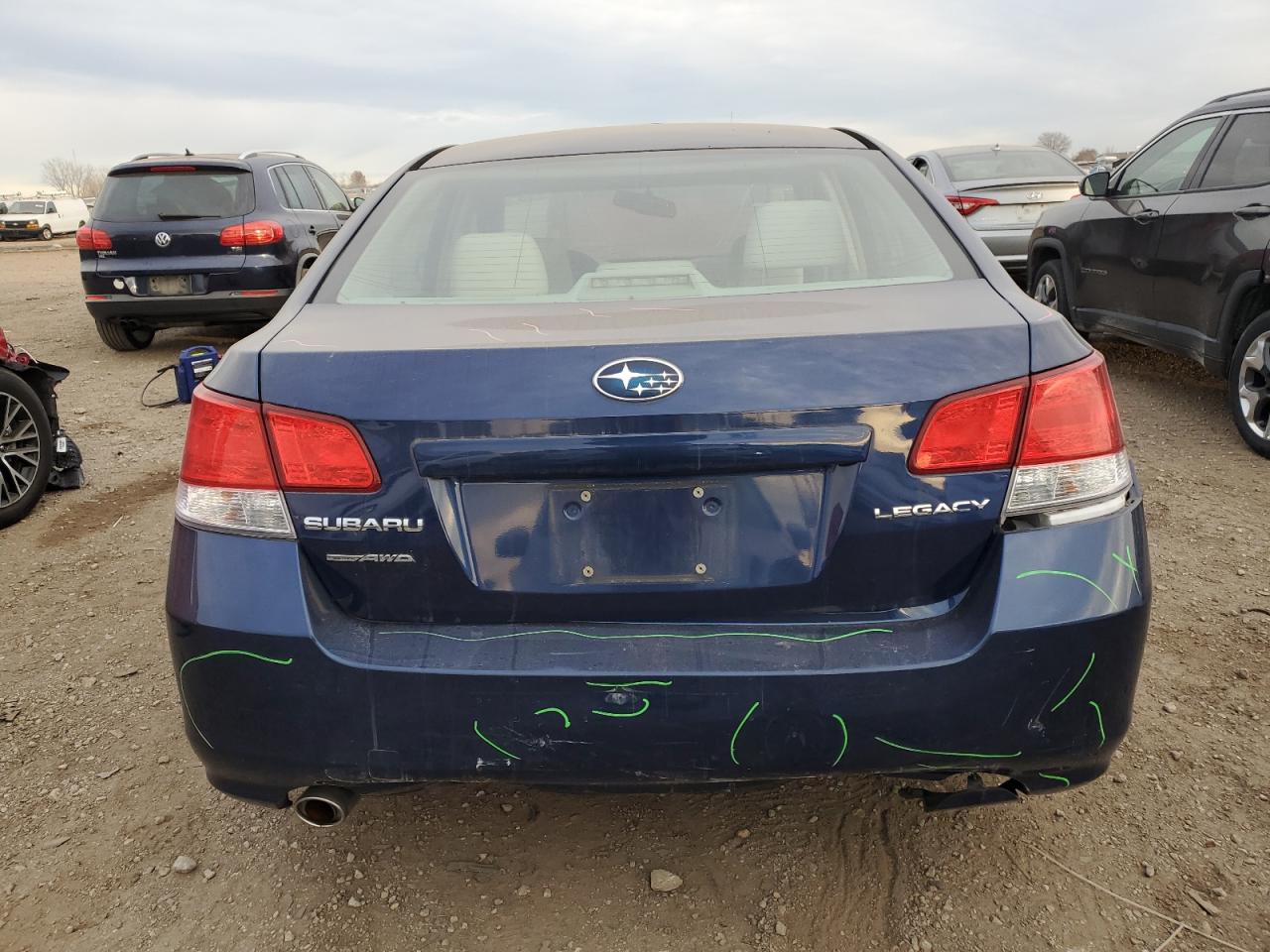 2011 Subaru Legacy 2.5I Premium VIN: 4S3BMCC66B3257521 Lot: 92409005