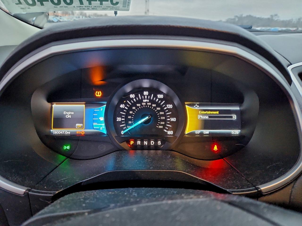 2015 Ford Edge Sel VIN: 2FMTK4J81FBC10967 Lot: 94470545