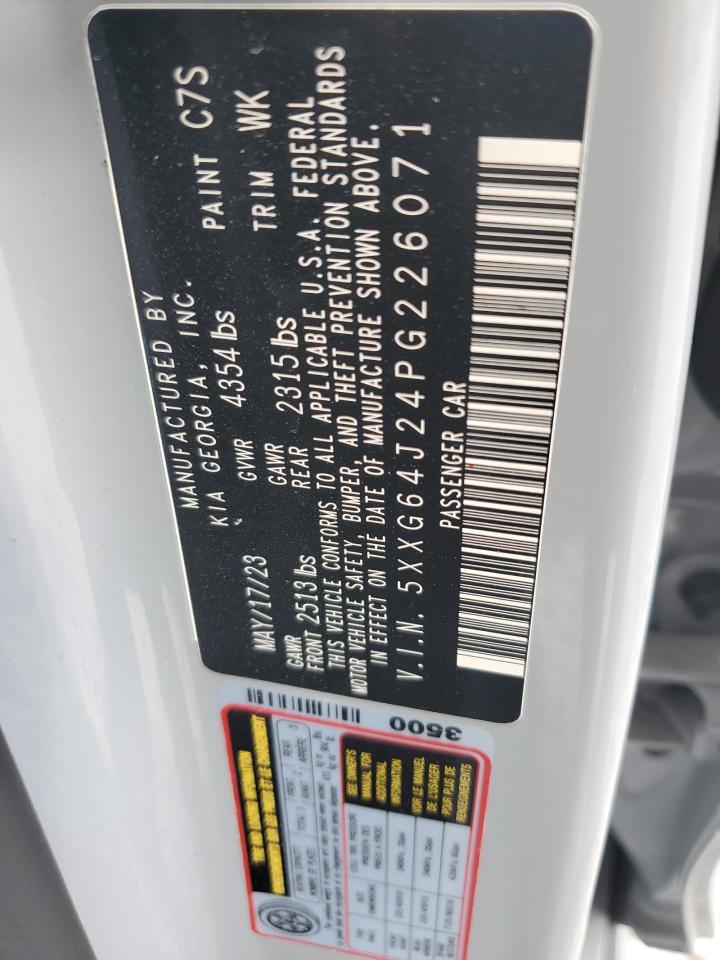 2023 Kia K5 Gt Line VIN: 5XXG64J24PG226071 Lot: 91388255