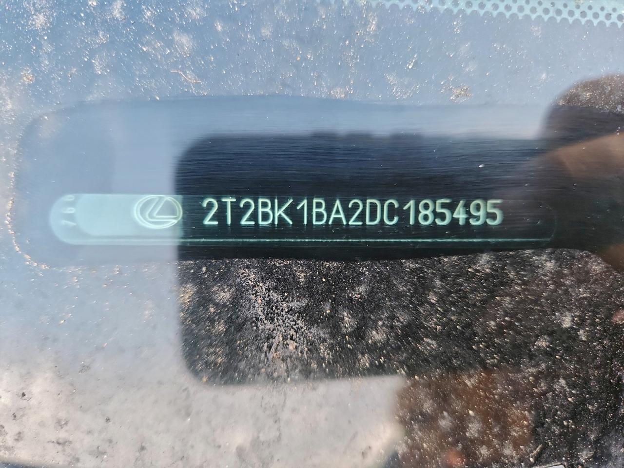 2013 Lexus Rx 350 Base VIN: 2T2BK1BA2DC185495 Lot: 93688085